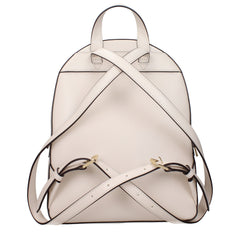 Beige Leather Backpacks
