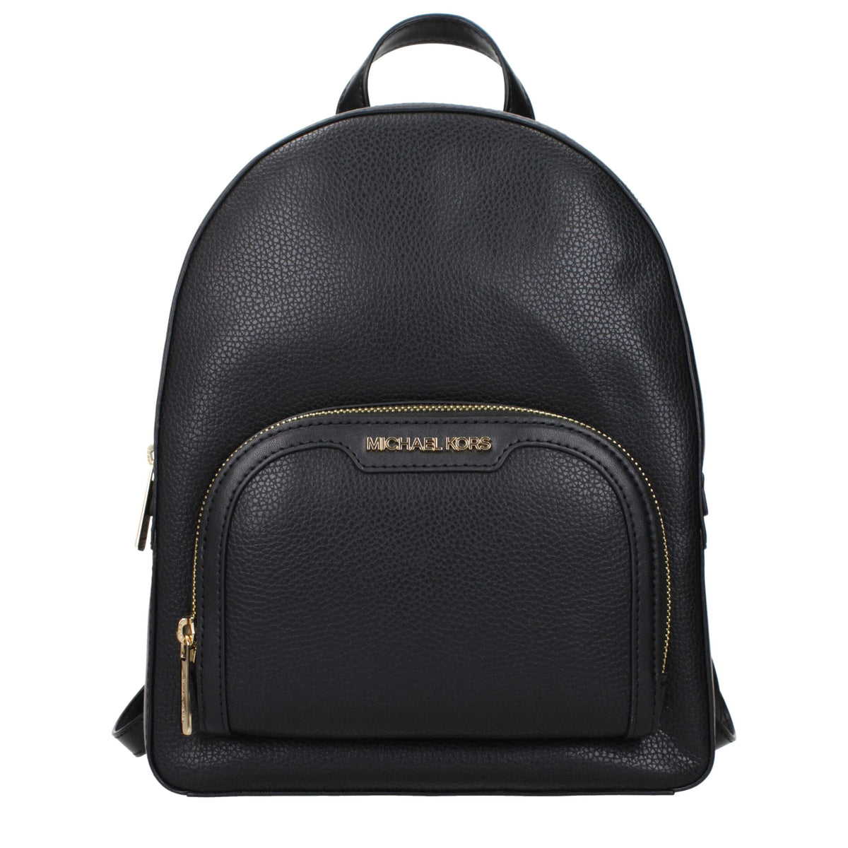 Black Leather Backpack