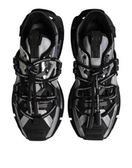 Multicolor Panelled Space Sneakers Shoes