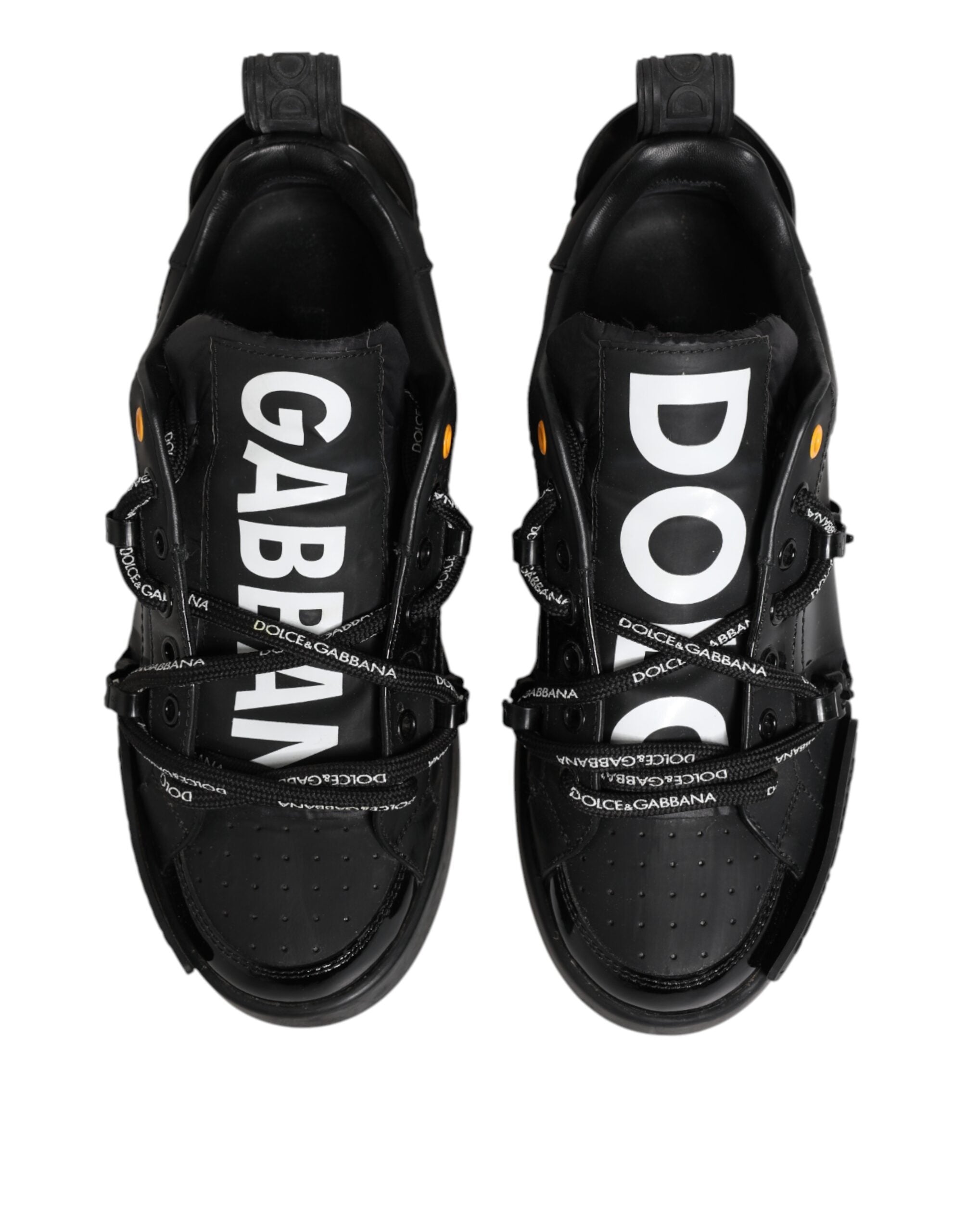 Black Portofino Low Top Men Sneakers Shoes