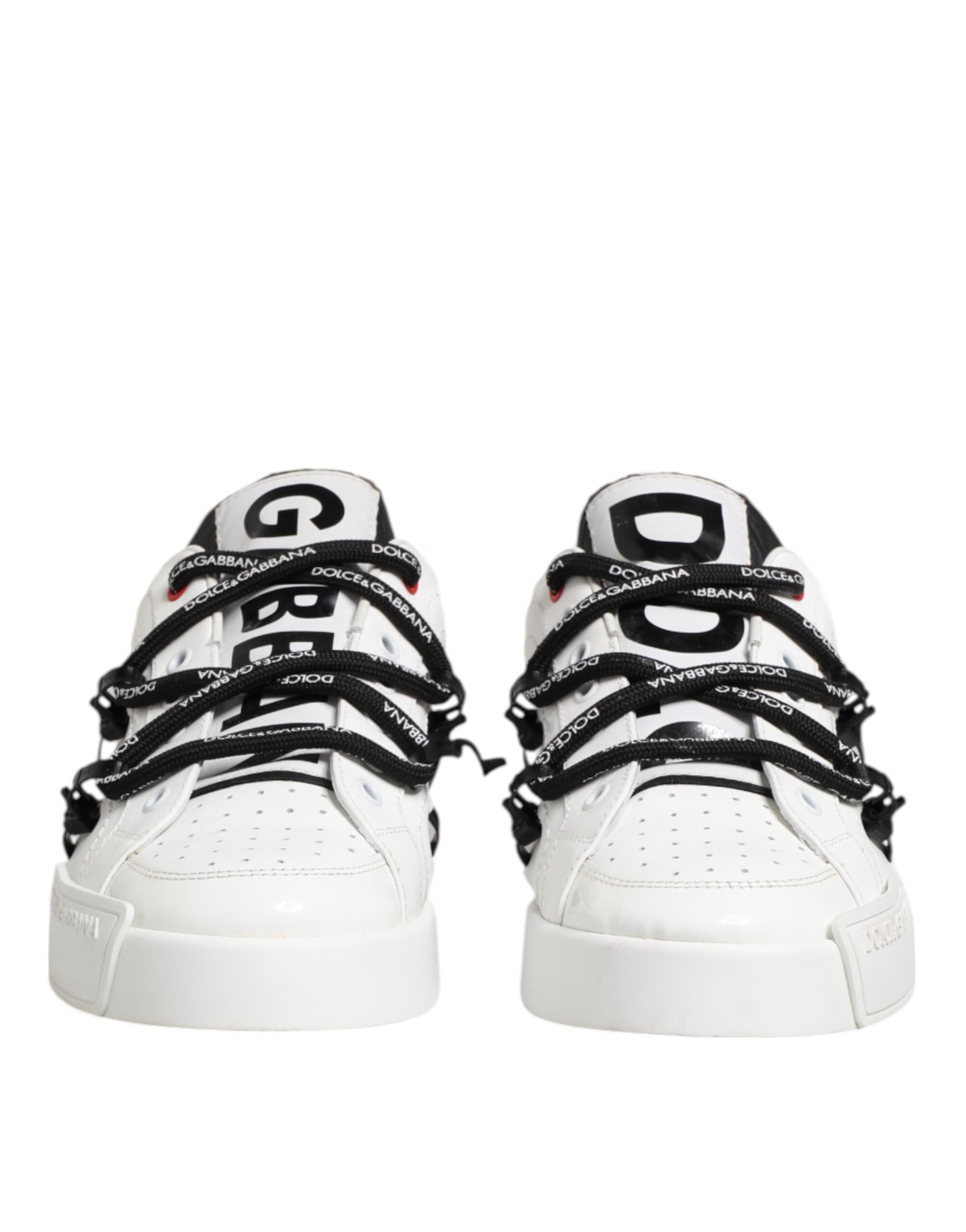 White Leather Lace Up Men Sneakers Shoes