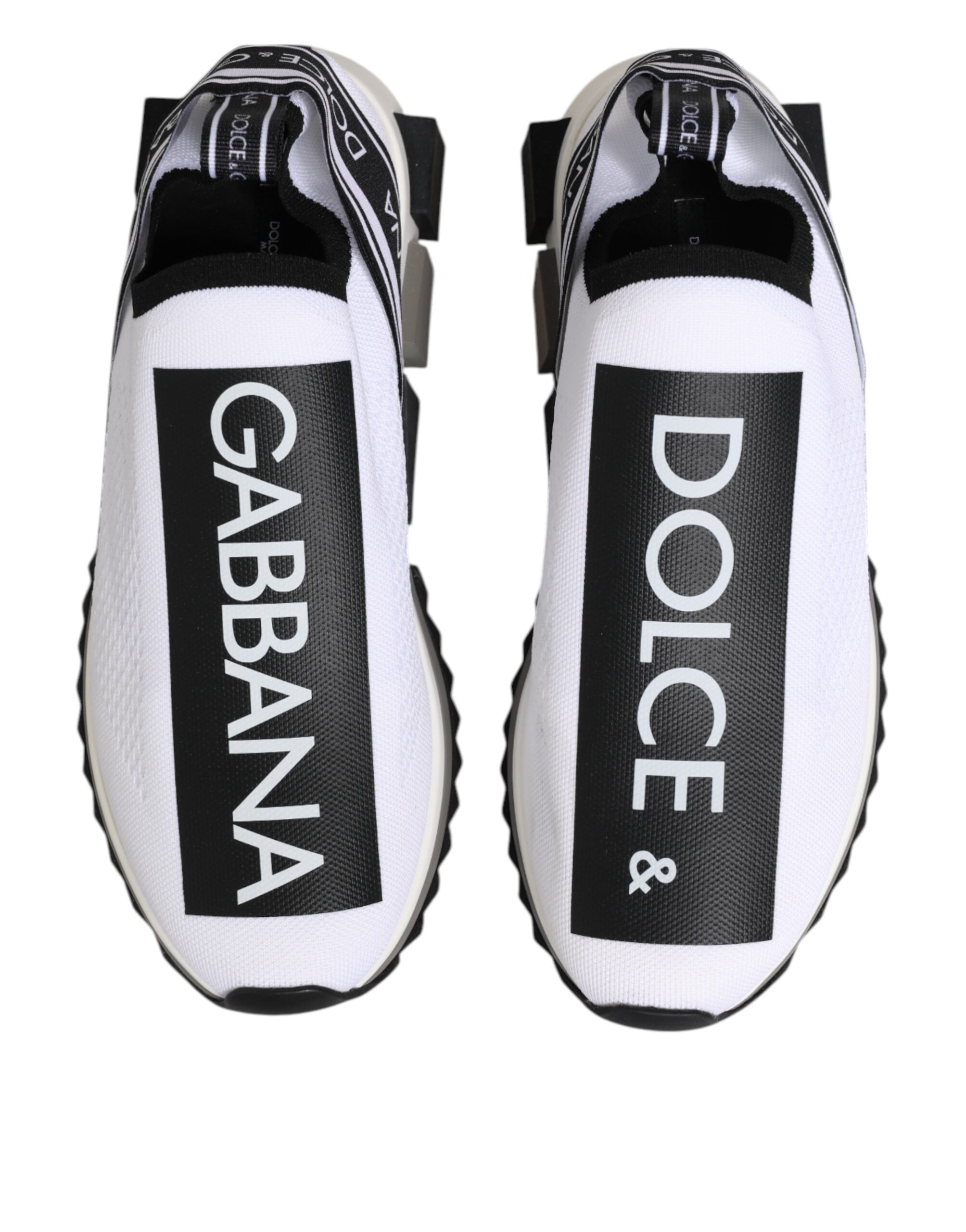 White SORRENTO Slip On Low Top Sneakers Shoes