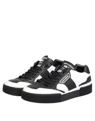 White Black MIAMI Low Top Men Sneakers Shoes