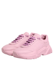 Pink Leather Daymaster Low Top Sneakers Shoes