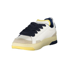 White Leather Men Sneaker