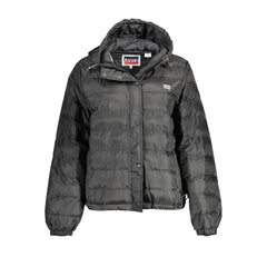 Black Polyester Jackets &amp; Coat