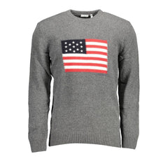 Grigio Wool Men Sweater