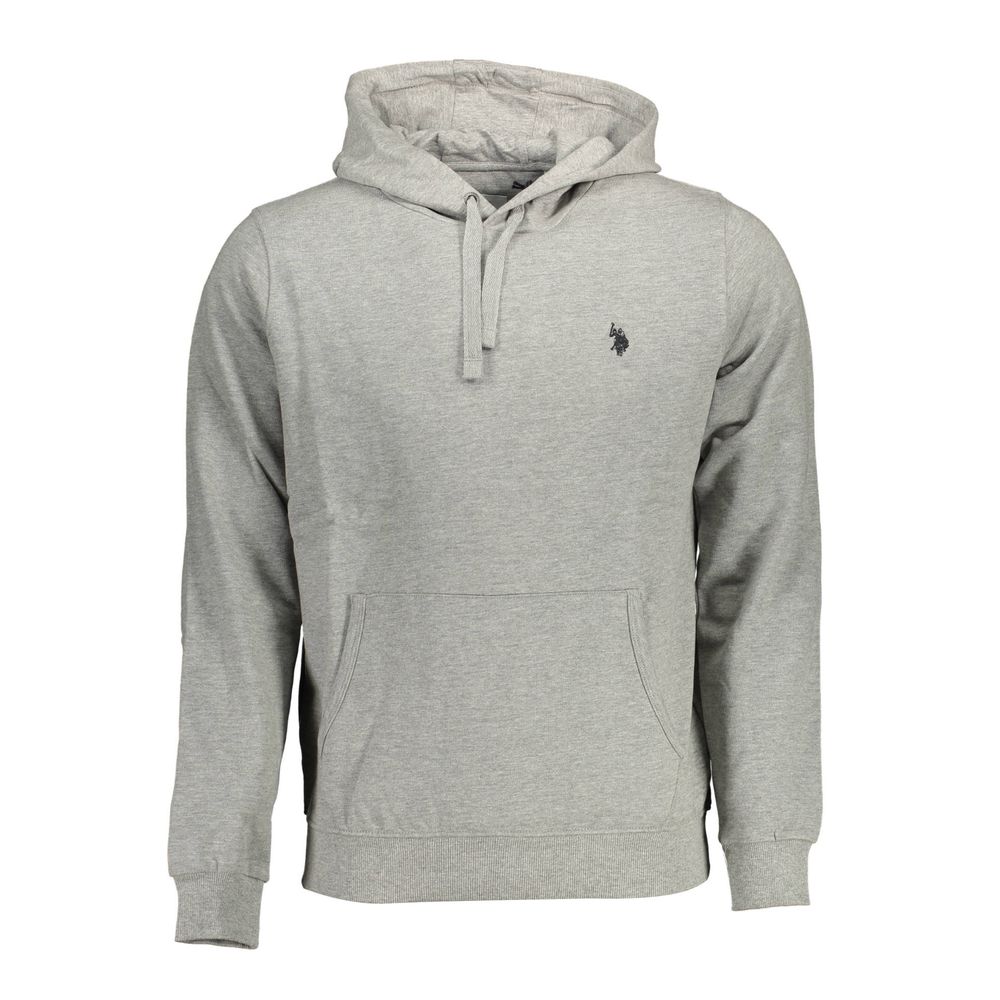 Gray Cotton Mens Sweatshirt