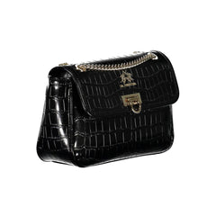 Nero Poliuretano Women Shoulder Bag