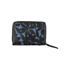 Black Polyurethane Women Wallet