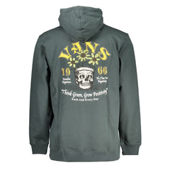 Green Cotton Men Sweater