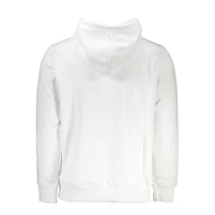 White Cotton Men Sweatshirt