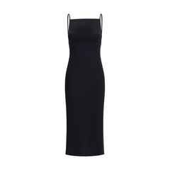 Midi Dress with draped back