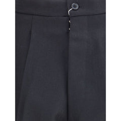 Wool pleated Pants