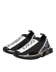 Black Sorrento Slip On Low Top Sneakers Shoes
