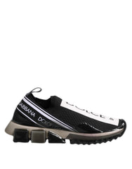 Black Sorrento Slip On Low Top Sneakers Shoes