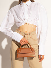 Le Chiquito Long Brown Bag
