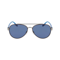 Gray Metal Sunglasses