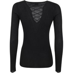 Black Viscose Sweater