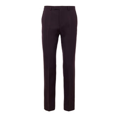 Bordeaux Wool Jeans Denim