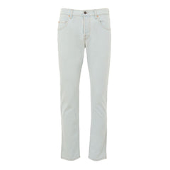 Blue Cotton Jeans Denim