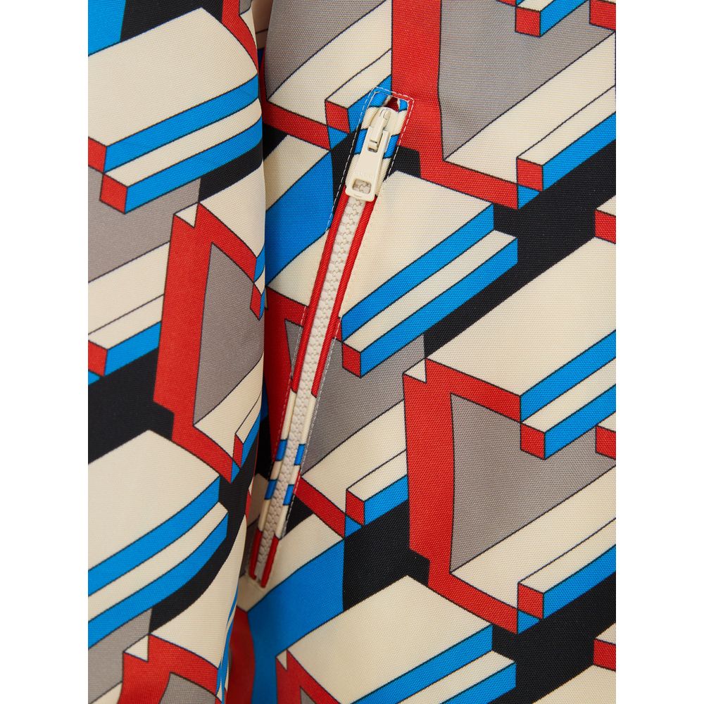 Multicolor Polyamide Jackets &amp; Coat