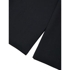 Black Wool Skirt