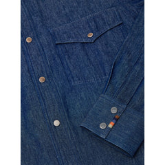 قميص جينز أزرق