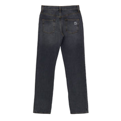 Gray Cotton Jeans Denim