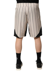 Off White Polyester DG Logo Sweatshorts Shorts