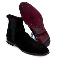 Black Calfskin Boot