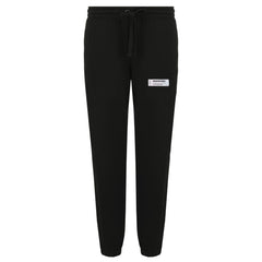 Black Cotton Jeans & Pant