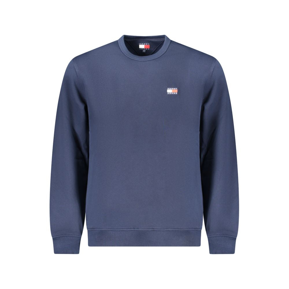 Blu Cotton Male Sweatshirt