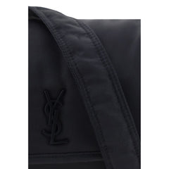 Black Nylon Shoulder Bag