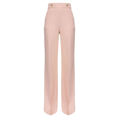 Pink Polyester Jeans & Pant