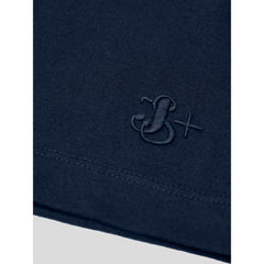 تي شيرت قطني أزرق