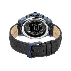 Black Leather Watch
