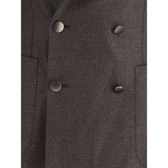 Brown Fleece Wool Clothing