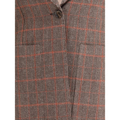 Wool plaid Blazer