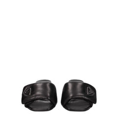 Black Leather Platforms
