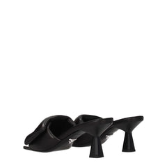 Black Leather Platforms