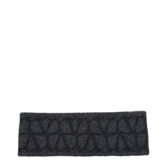 Gray Wool Headbands