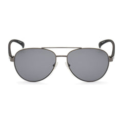 Gray Metal Sunglasses