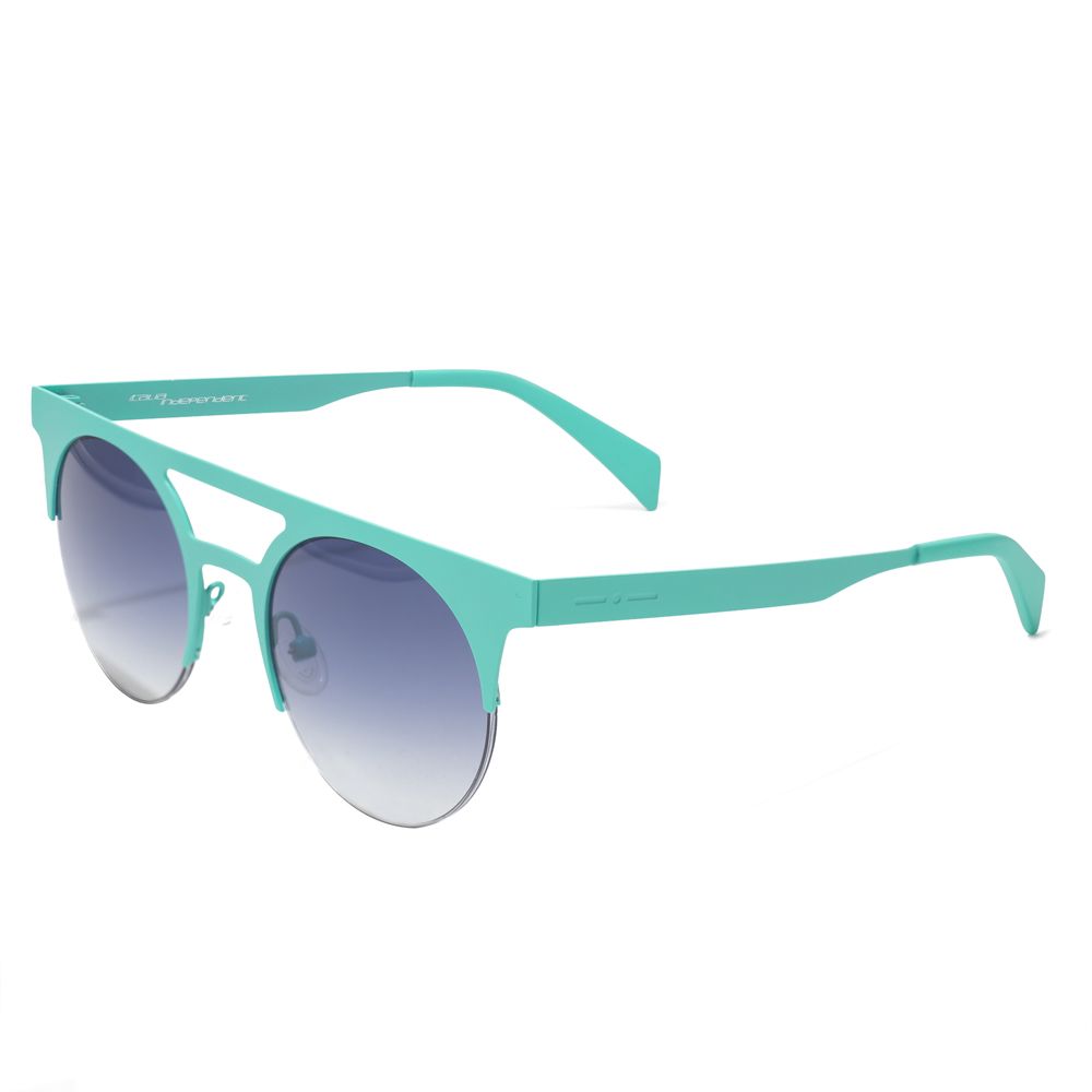 نظارات شمسية معدنية زرقاء