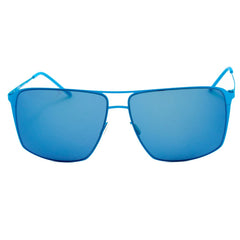 Blue Metal Sunglasses