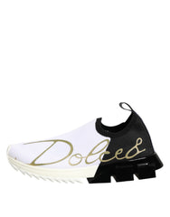 White Black Low Top Sorrento Sneakers Shoes