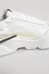 White Daymaster Low Top Mens Sneakers Shoes