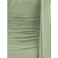 Draped midi Dress