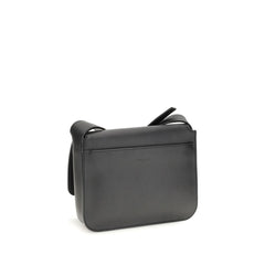 Black Calf Leather Bos Taurus Shoulder Bag