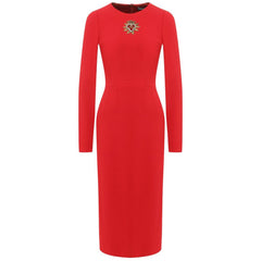 Red Viscose Dress